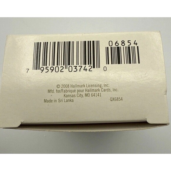 2008 Hallmark Puppy Love 18th Dog Series Shih Tzu Christmas Ornament Cookies - Picture 9 of 15